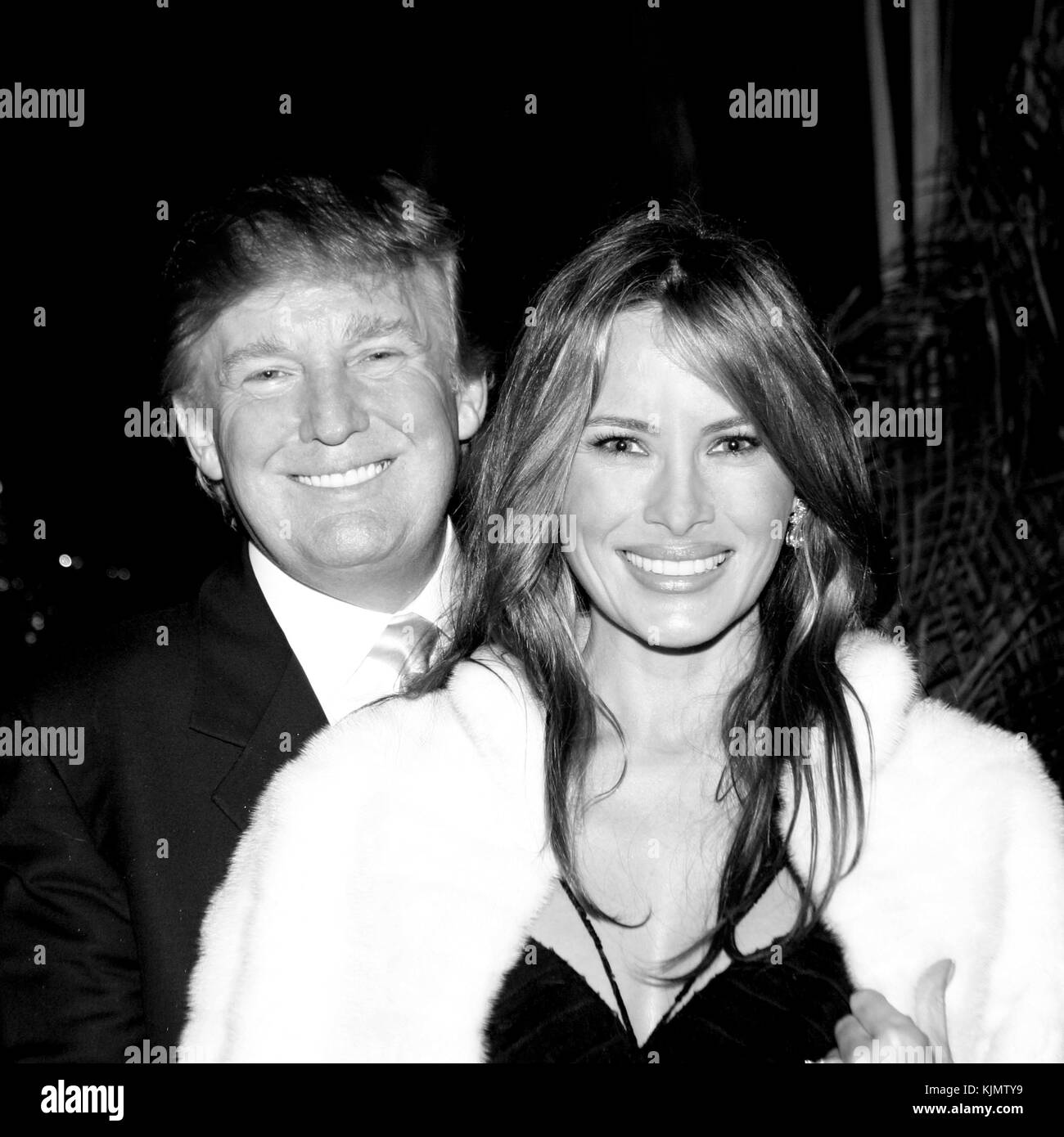 Melania Trump Black and White Stock Photos & Images - Alamy