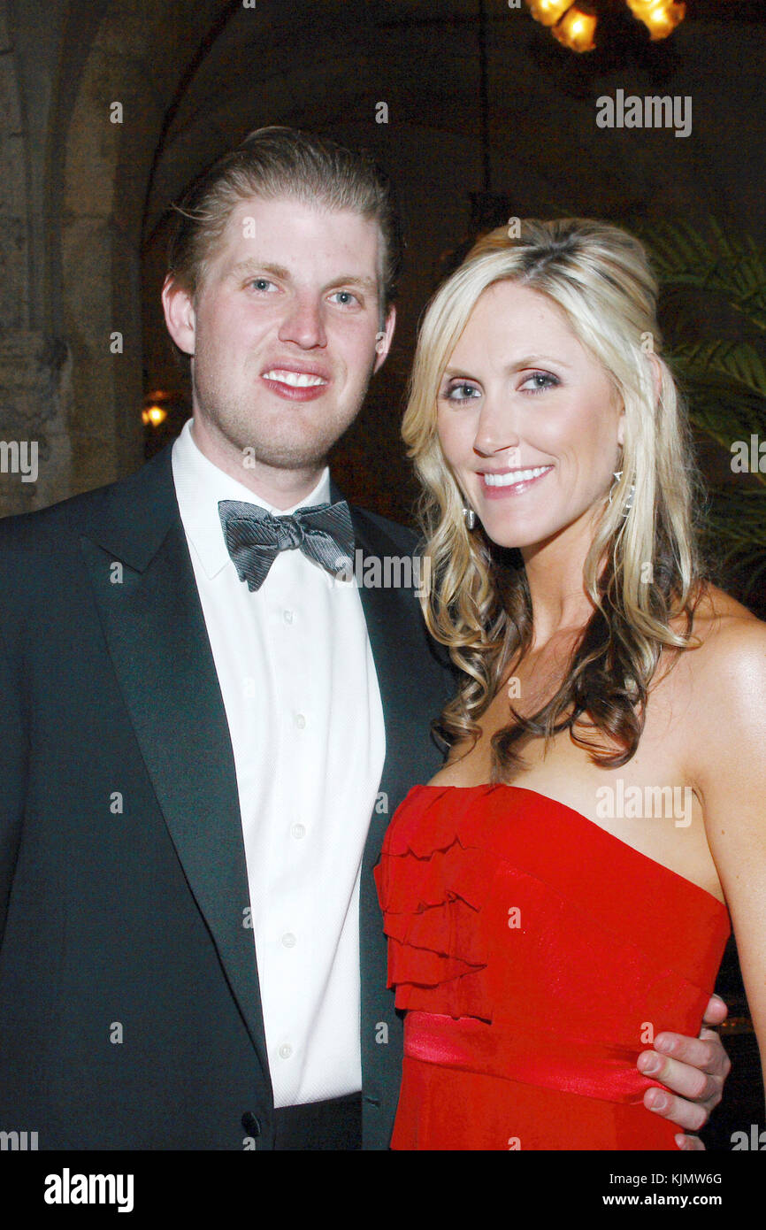 PALM BEACH, FL - 2009: Donald Trump and Melania Knauss at the Mar-A