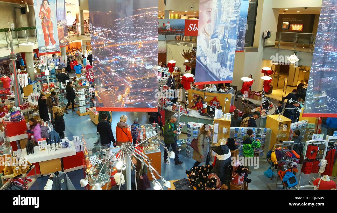 CN Tower Store Stock Photo - Alamy