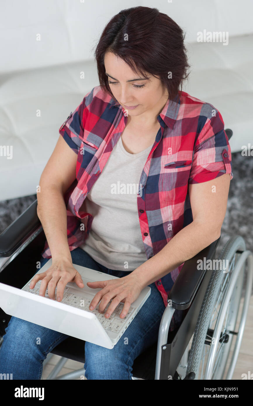 She Works From Home