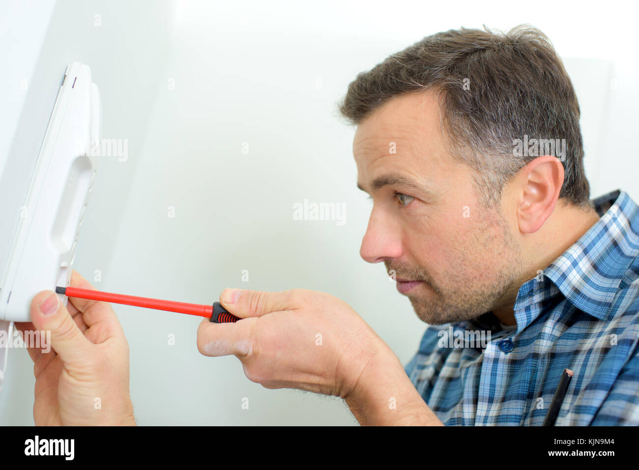 Attaching an system Stock Photo Alamy