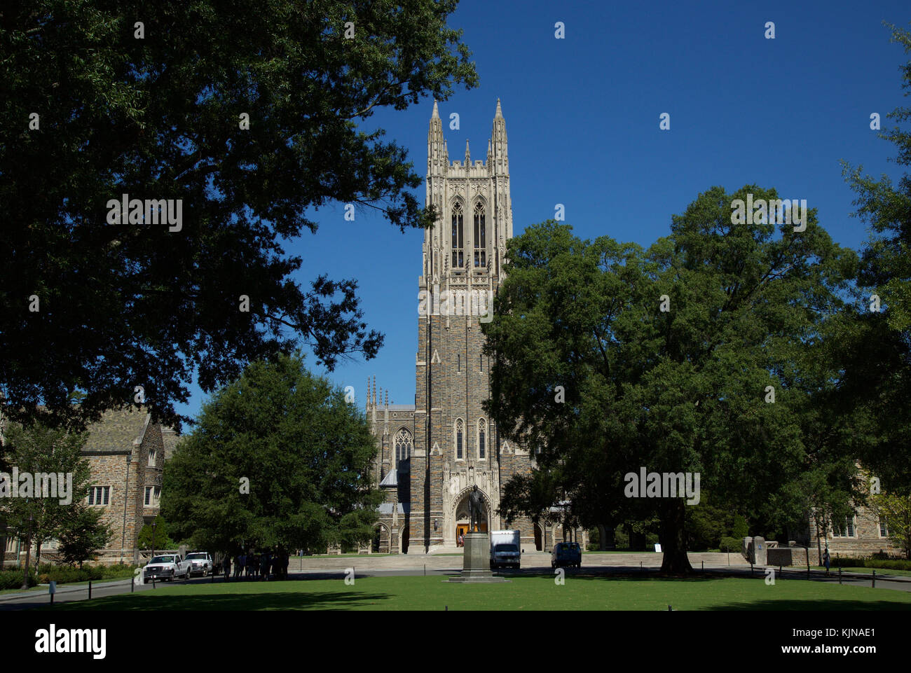 Duke University Chapel - Exterior Stock Photo