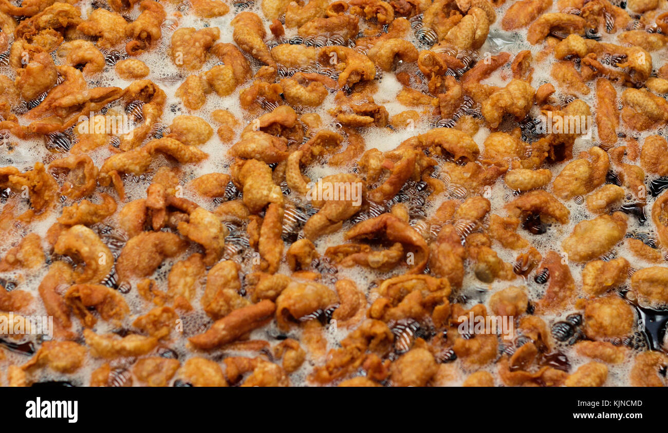 Crispy Chicken Skin With Pan Stock Photo Alamy baked-crispy-chicken-thighs-everyday-cooking-briefly