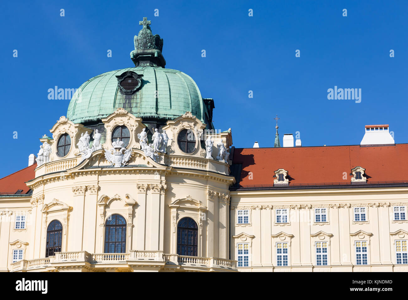 Klosterneuburg Monastery is a 12th century Augustinian monastery of the roman catholic church located in the town of Klosterneuburg in Lower Austria Stock Photo
