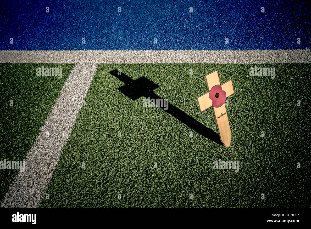 Remembrance Day - sport remembers photo Stock Photo - Alamy