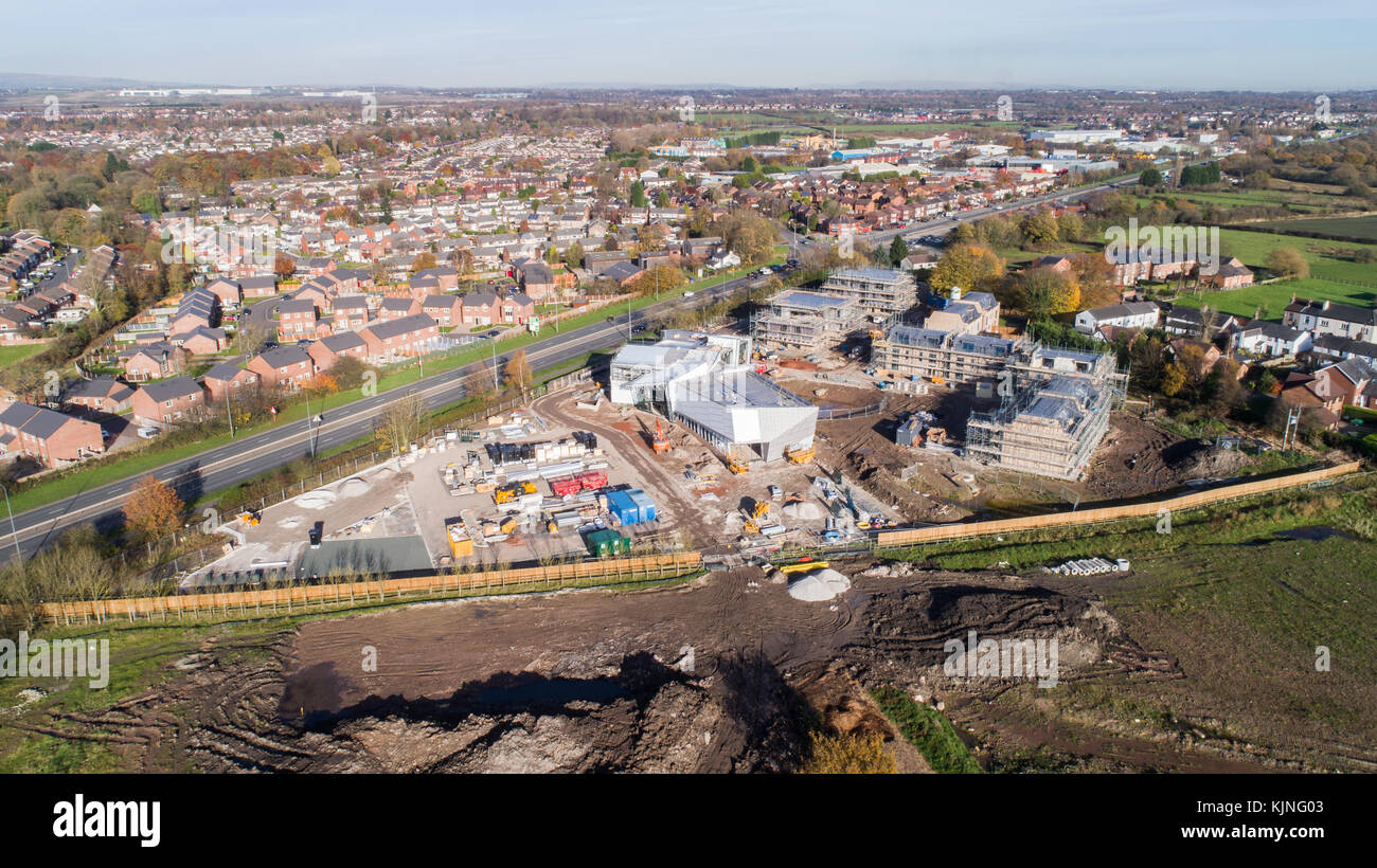 Astley Point Development In Astley Green. Astley, Greater Manchester, UK Stock Photo