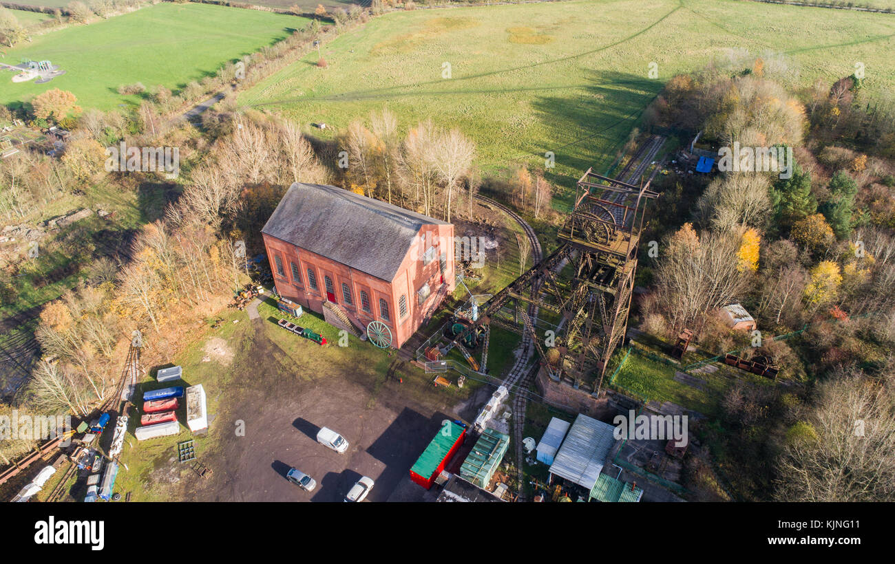 Astley Green Colliery Museum Coal Mine in Astley, Greater Manchester, England, UK Stock Photo