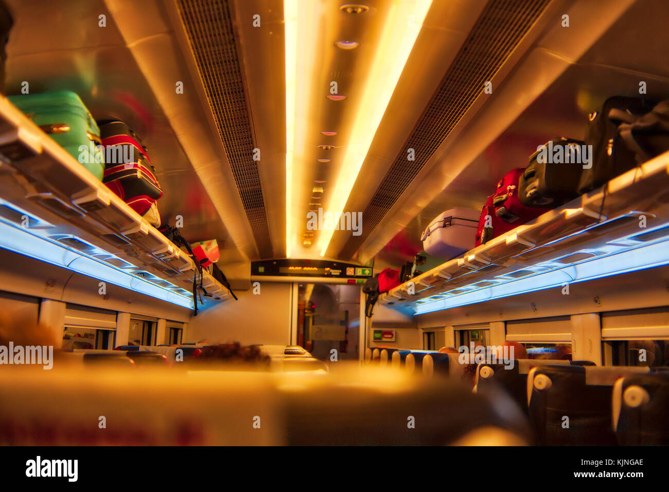 View of Wagon ceiling hi-res stock photography and images - Alamy