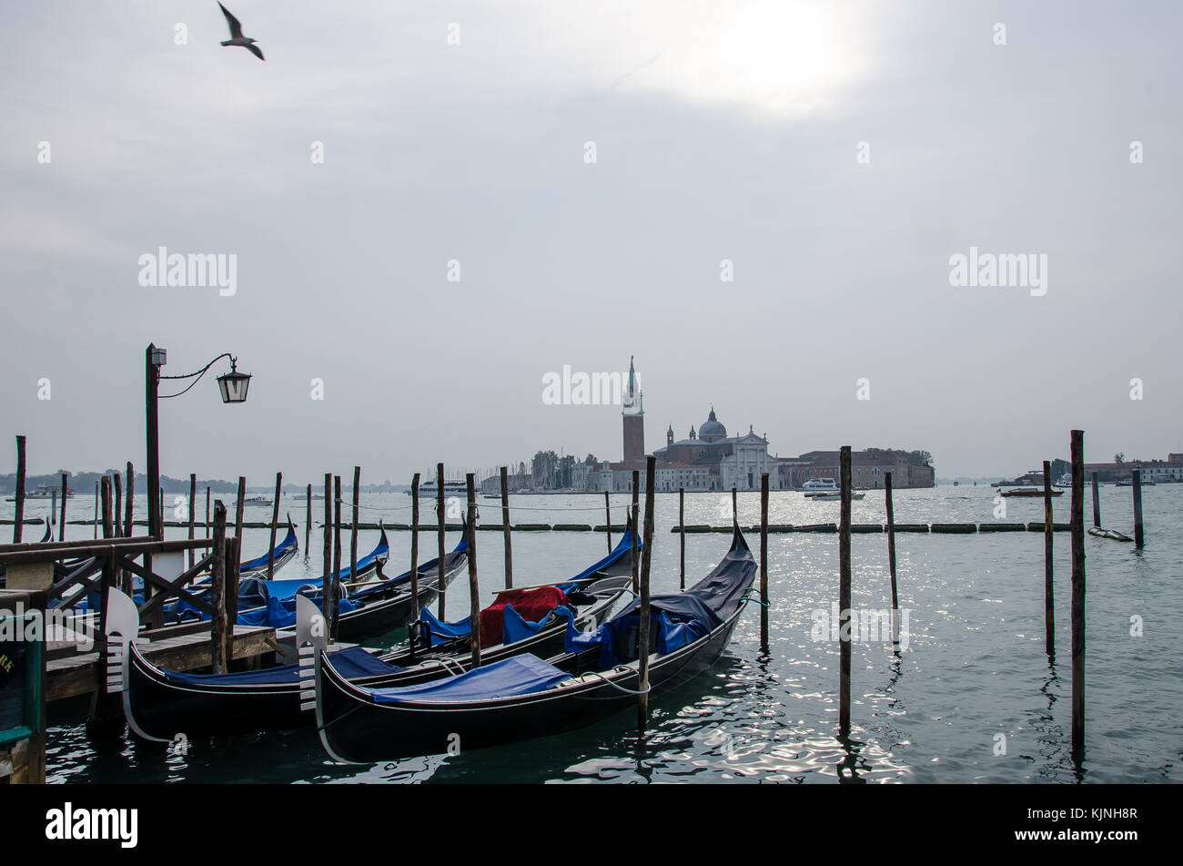 Venice is the capital of the region. It is situated across a