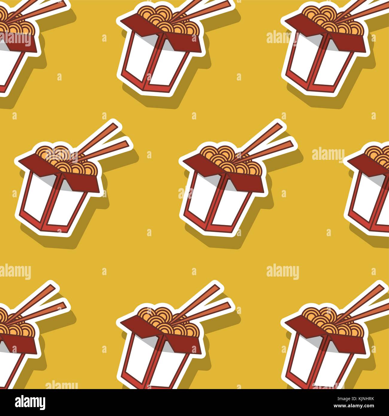 Chinese food box background Stock Vector Image & Art - Alamy