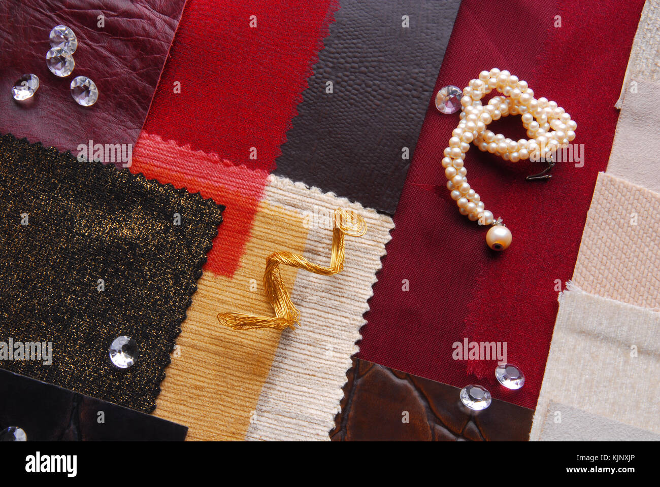 interior color design selection concept in chic style Stock Photo - Alamy