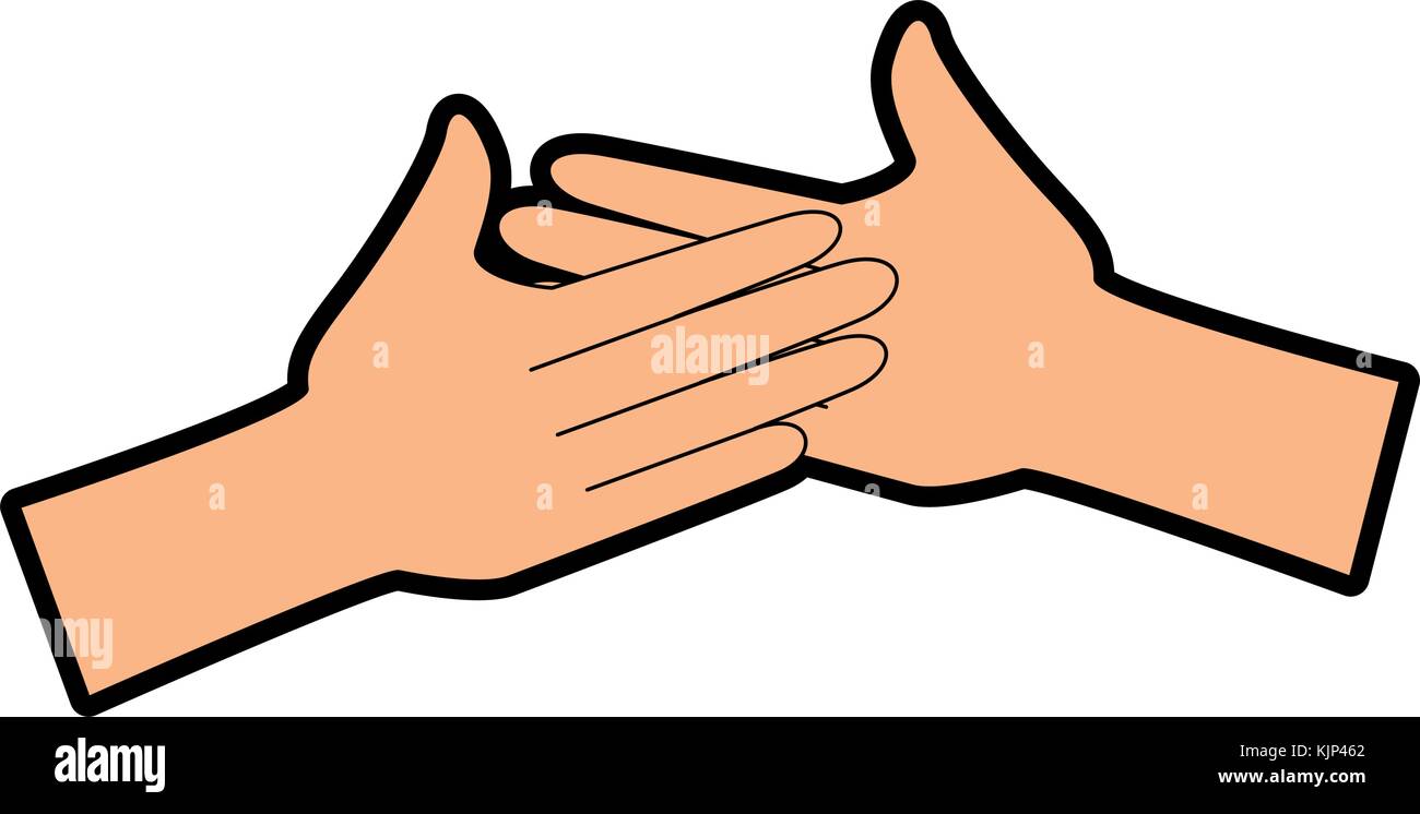 hands applauding isolated icon Stock Vector Image & Art - Alamy