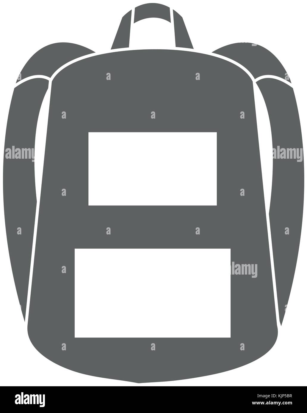 school bag isolated icon vector illustration design Stock Vector Image ...