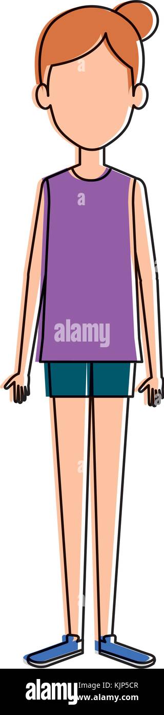 beautiful woman avatar character vector illustration design Stock ...