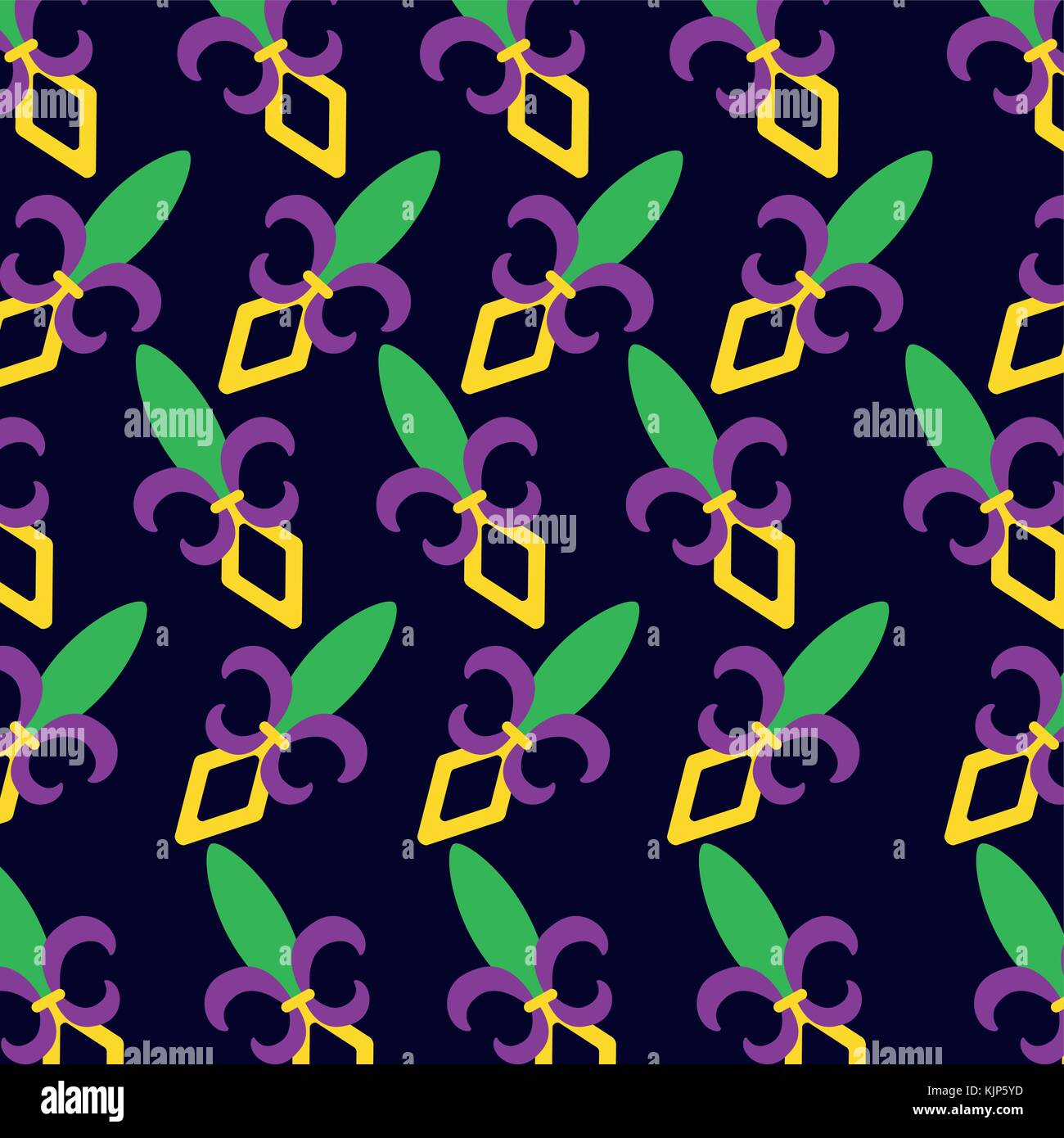 Mardi Gras Pattern
