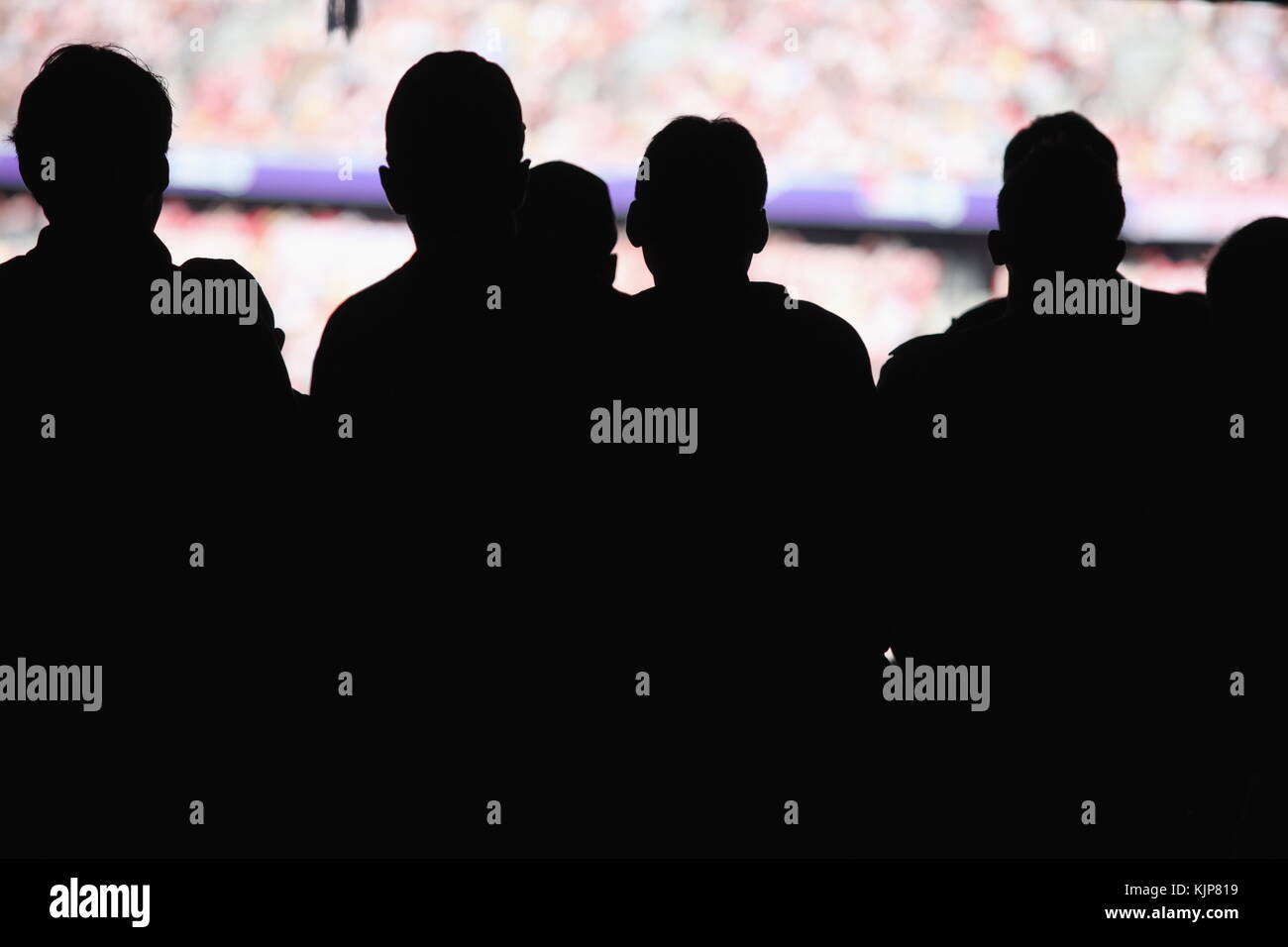 Capacity Crowd at a sporting event Stock Photo Alamy