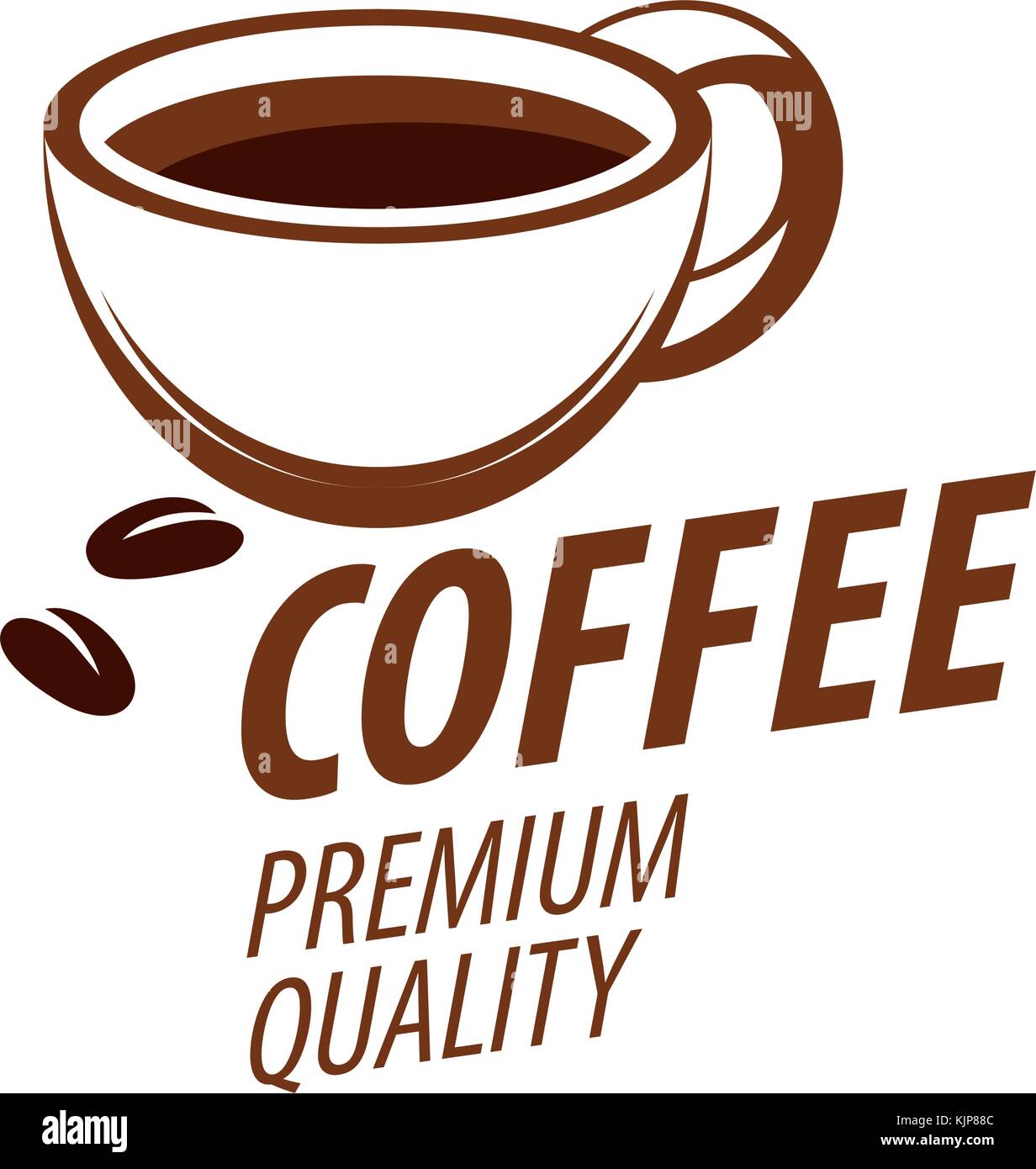 vector logo for coffee Stock Vector Image & Art - Alamy