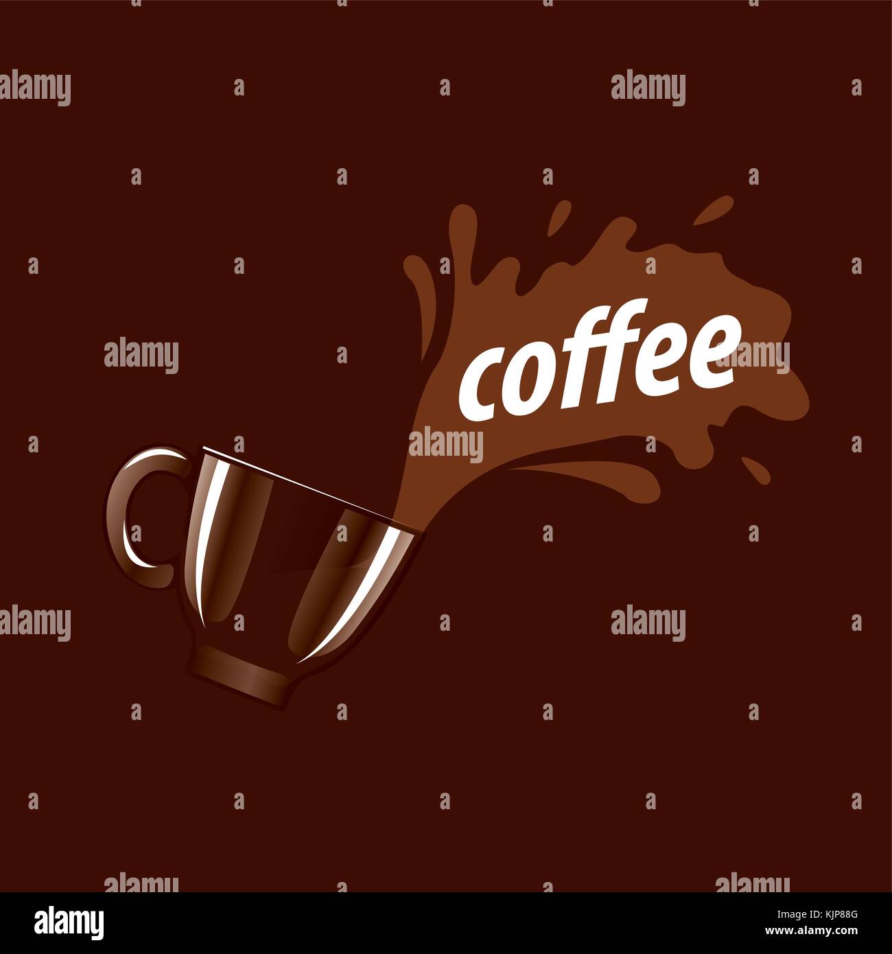 vector logo for coffee Stock Vector Image & Art - Alamy