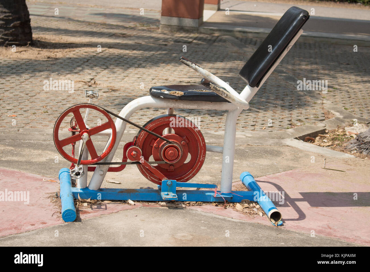 old fashioned stationary bike
