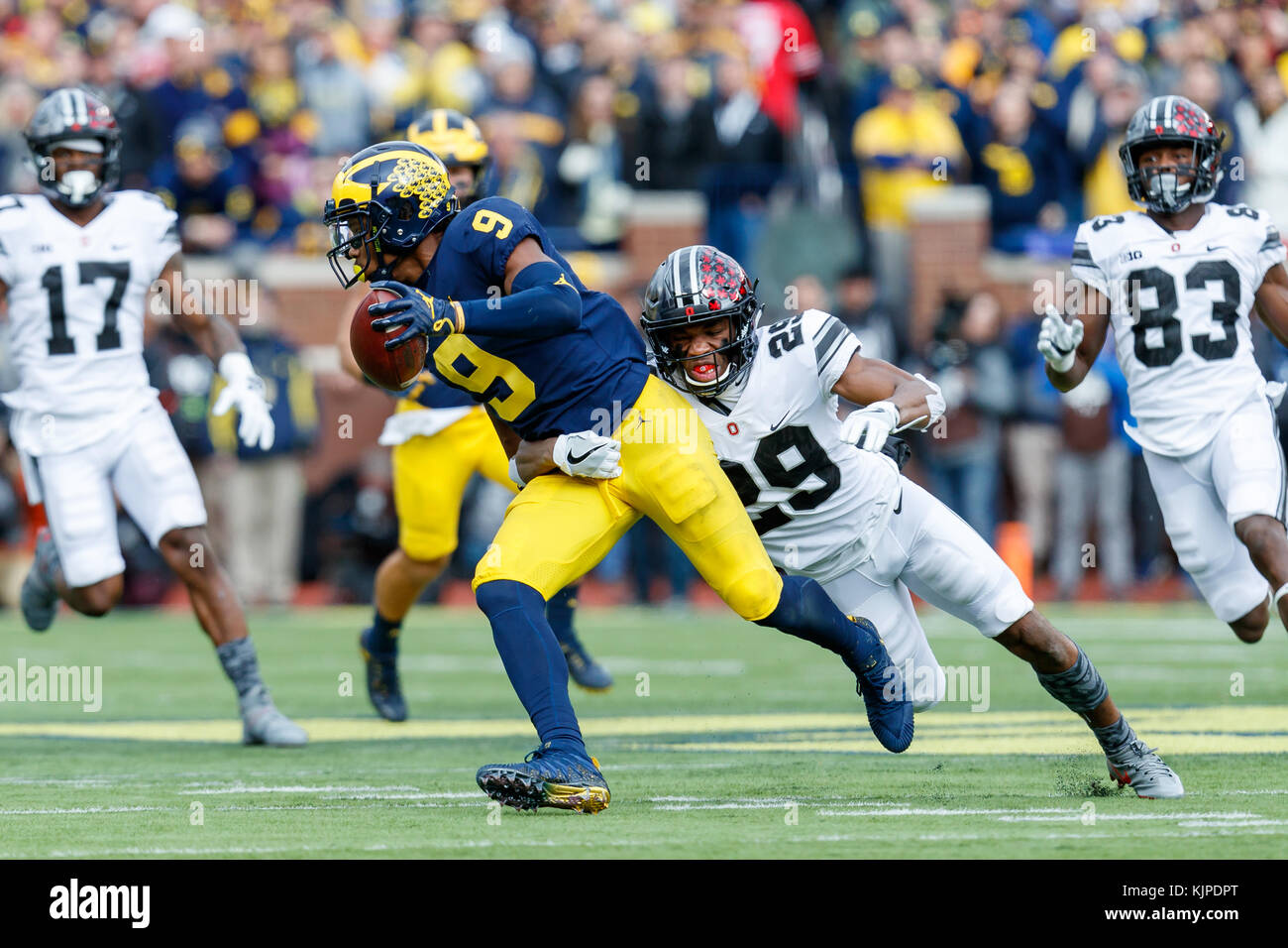 Video: Ohio State Buckeyes J.T. Barrett, Nick Bosa, and Binjimen Victor