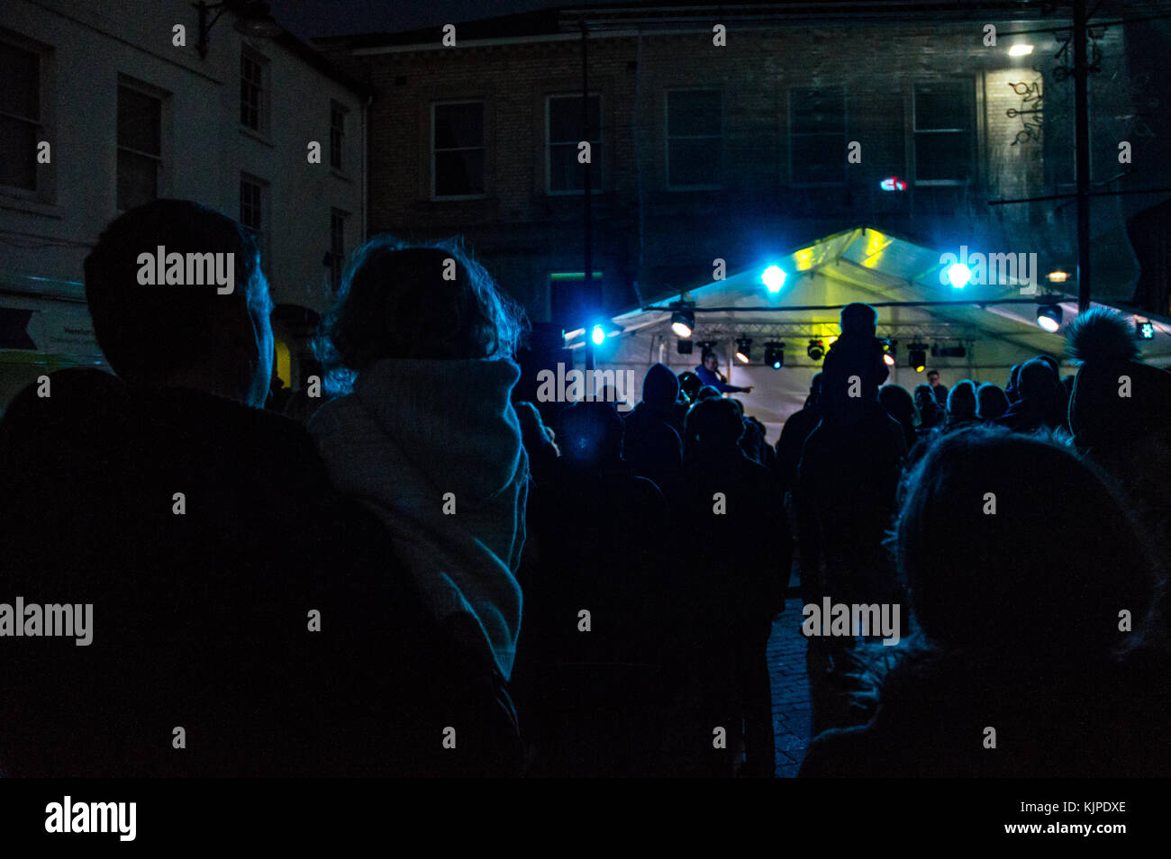 LEOMINSTER NOVEMBER 25 Performers entertain crowds gathered in Corn