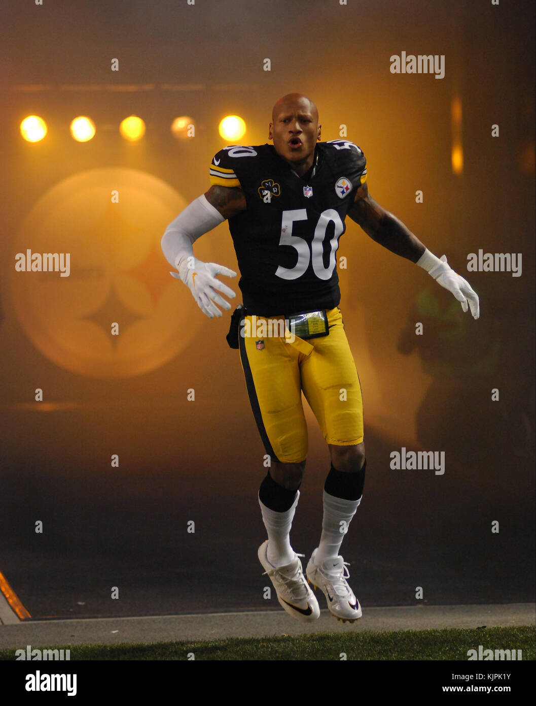 Pittsburgh PA USA. 26th Nov 2017. Steelers Ryan Shazier 50