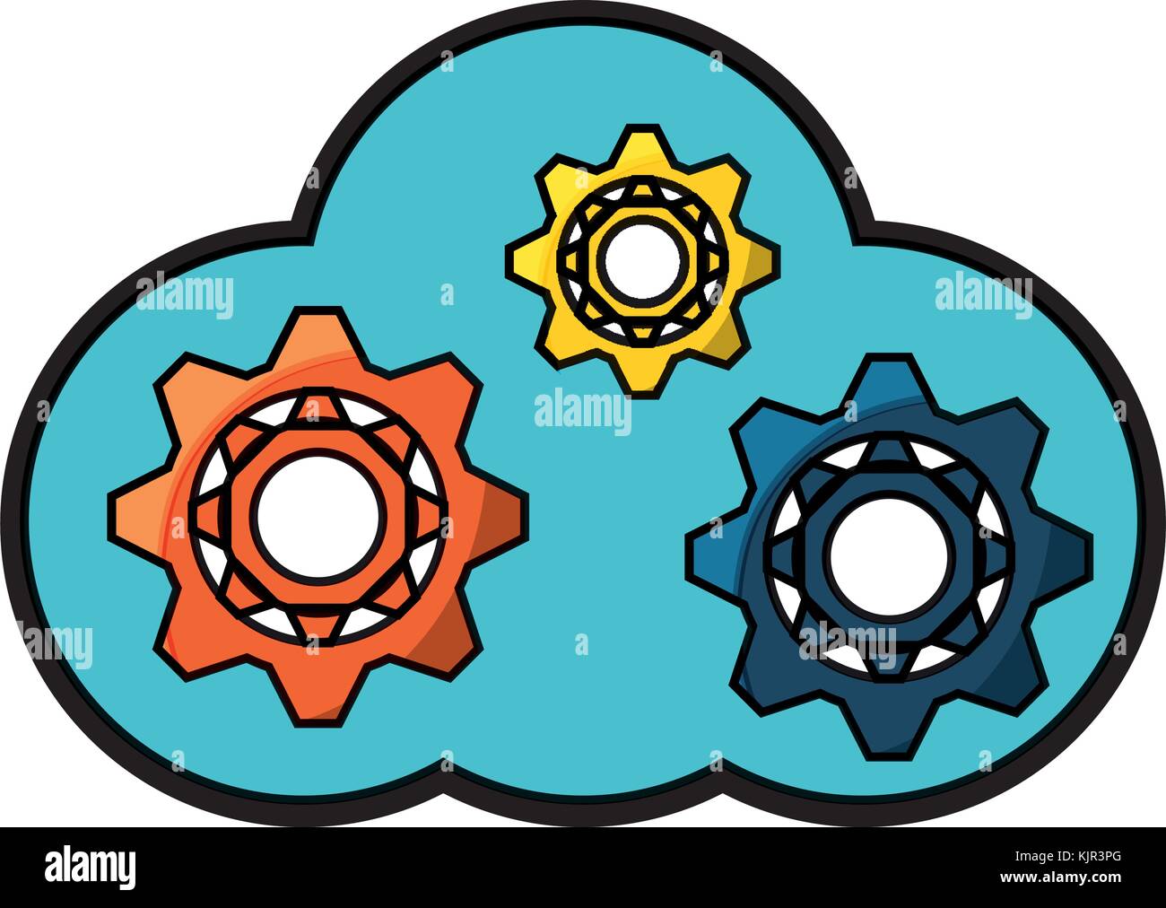 cloud storage design concept Stock Vector Image & Art Alamy