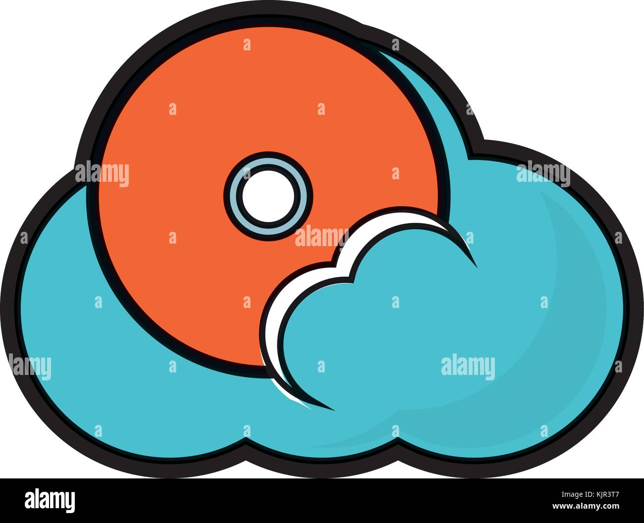 cloud storage design concept Stock Vector Image & Art - Alamy