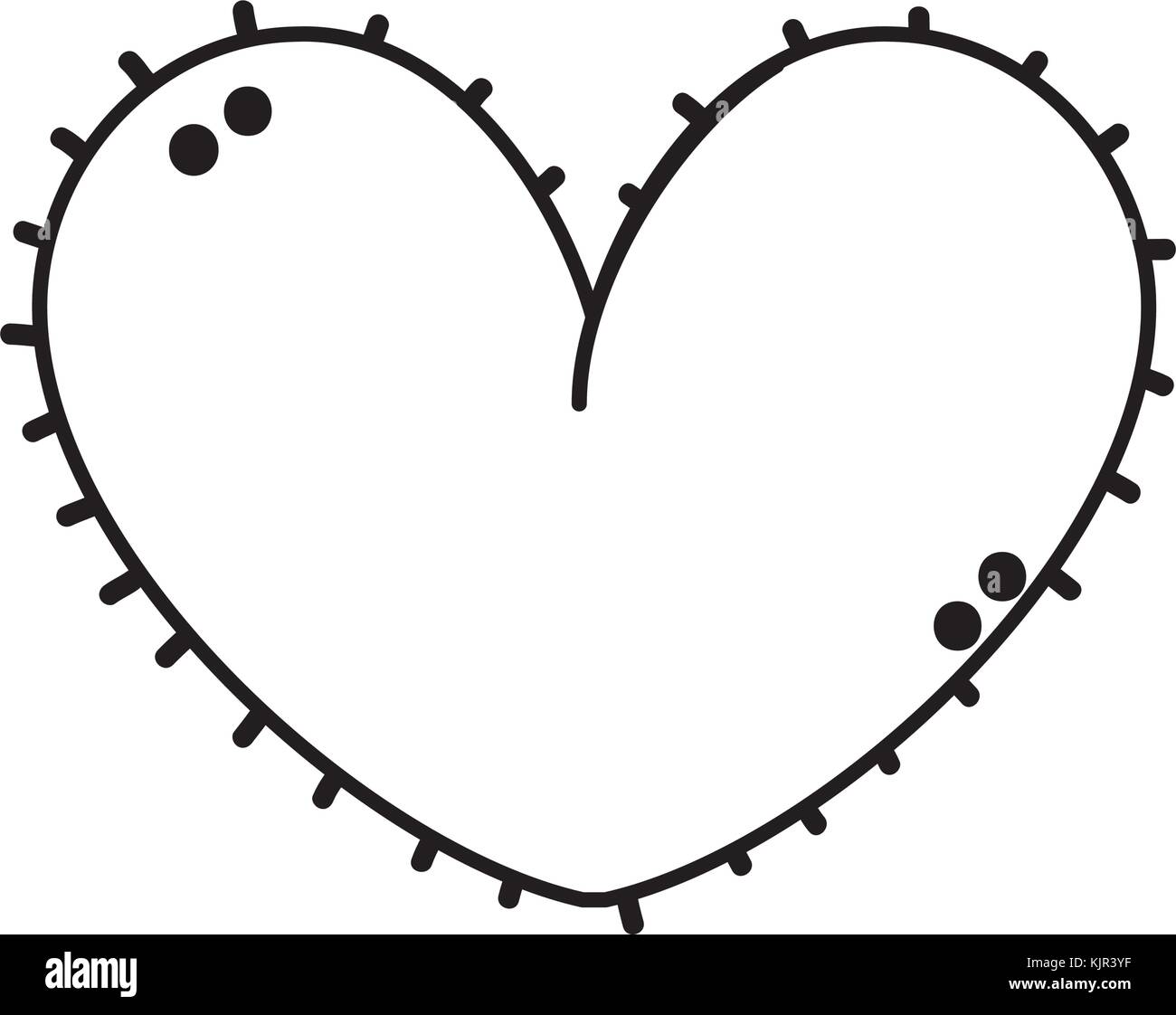 Isolated heart design Stock Vector Image & Art - Alamy