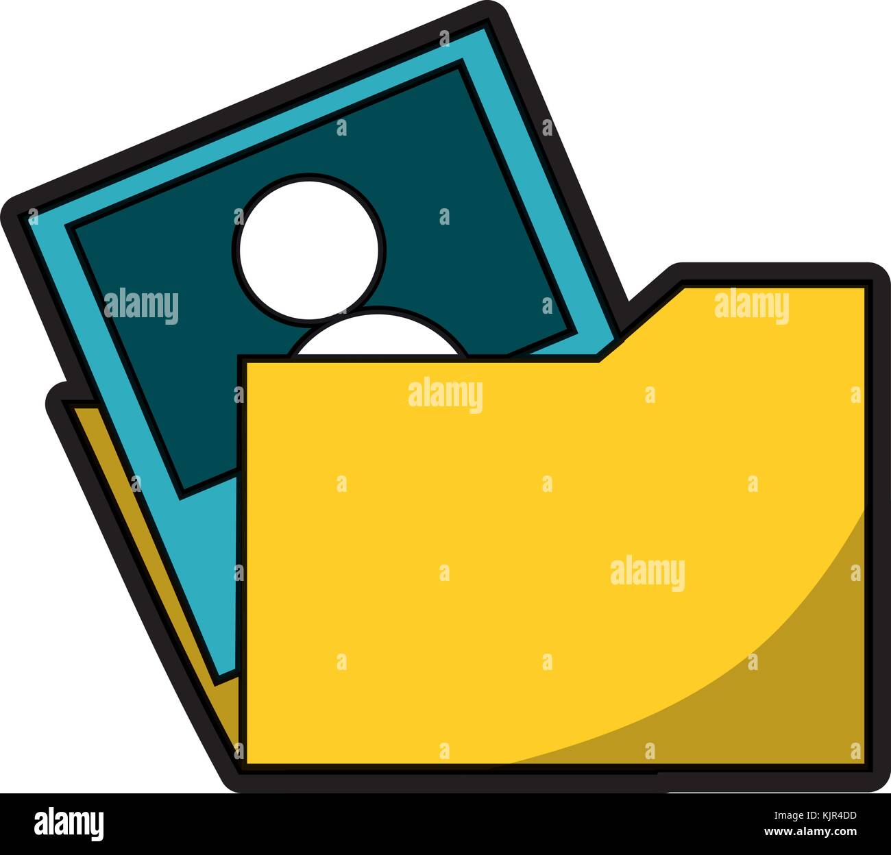 document folder design concept Stock Vector Image & Art - Alamy