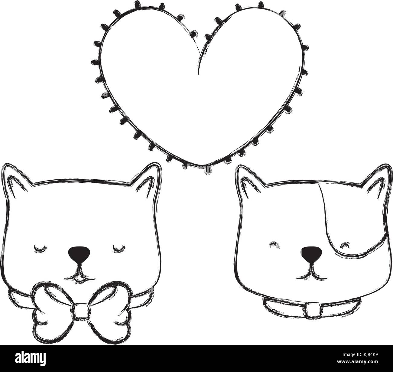 Isolated Cat Design Stock Vector Image Art Alamy