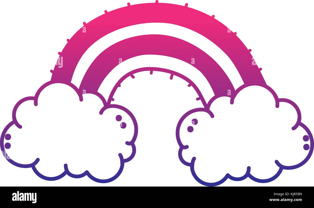 Isolated rainbow design Stock Vector Image & Art - Alamy