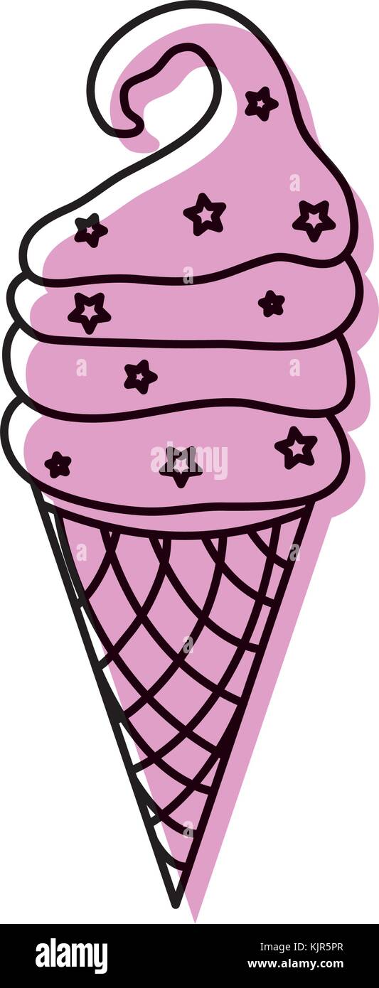 Isolated ice cream design Stock Vector Image & Art - Alamy