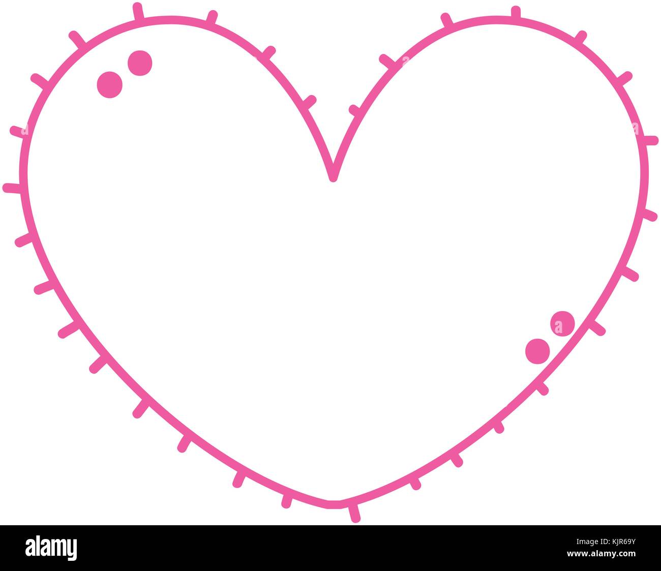 Isolated heart design Stock Vector Image & Art - Alamy
