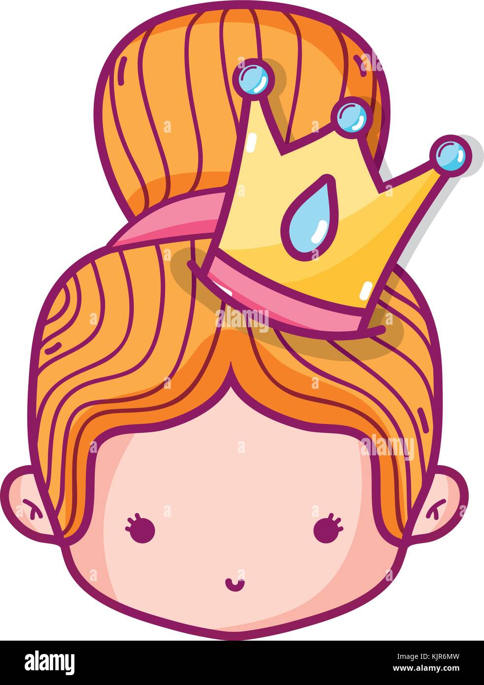 Isolated princess design Stock Vector Image & Art - Alamy