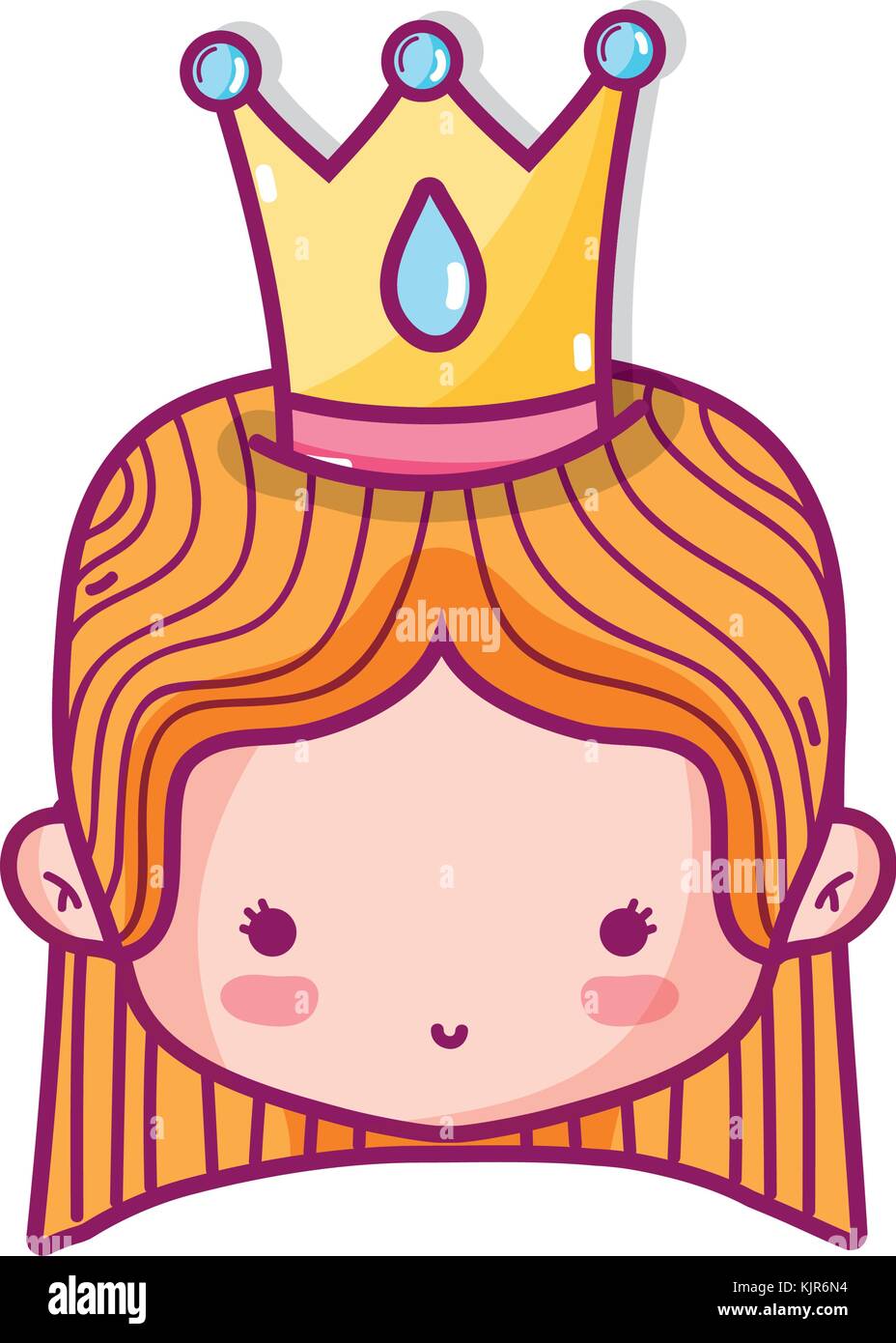 Isolated princess design Stock Vector Image & Art - Alamy