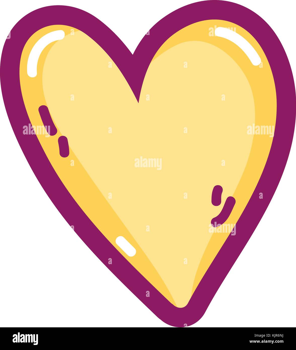 Isolated heart design Stock Vector Image & Art - Alamy