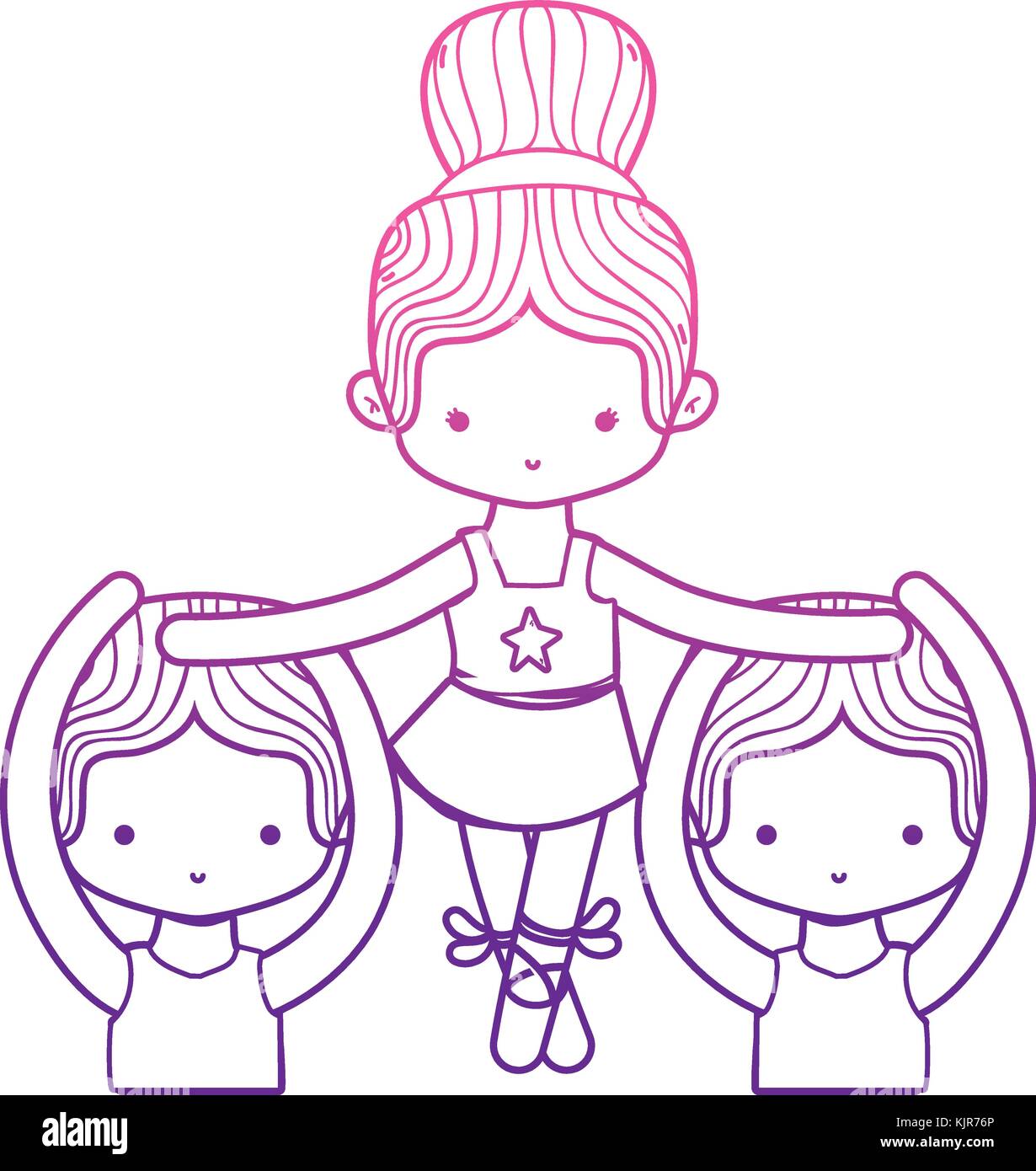 Ballet dancers design Stock Vector Image &amp; Art - Alamy