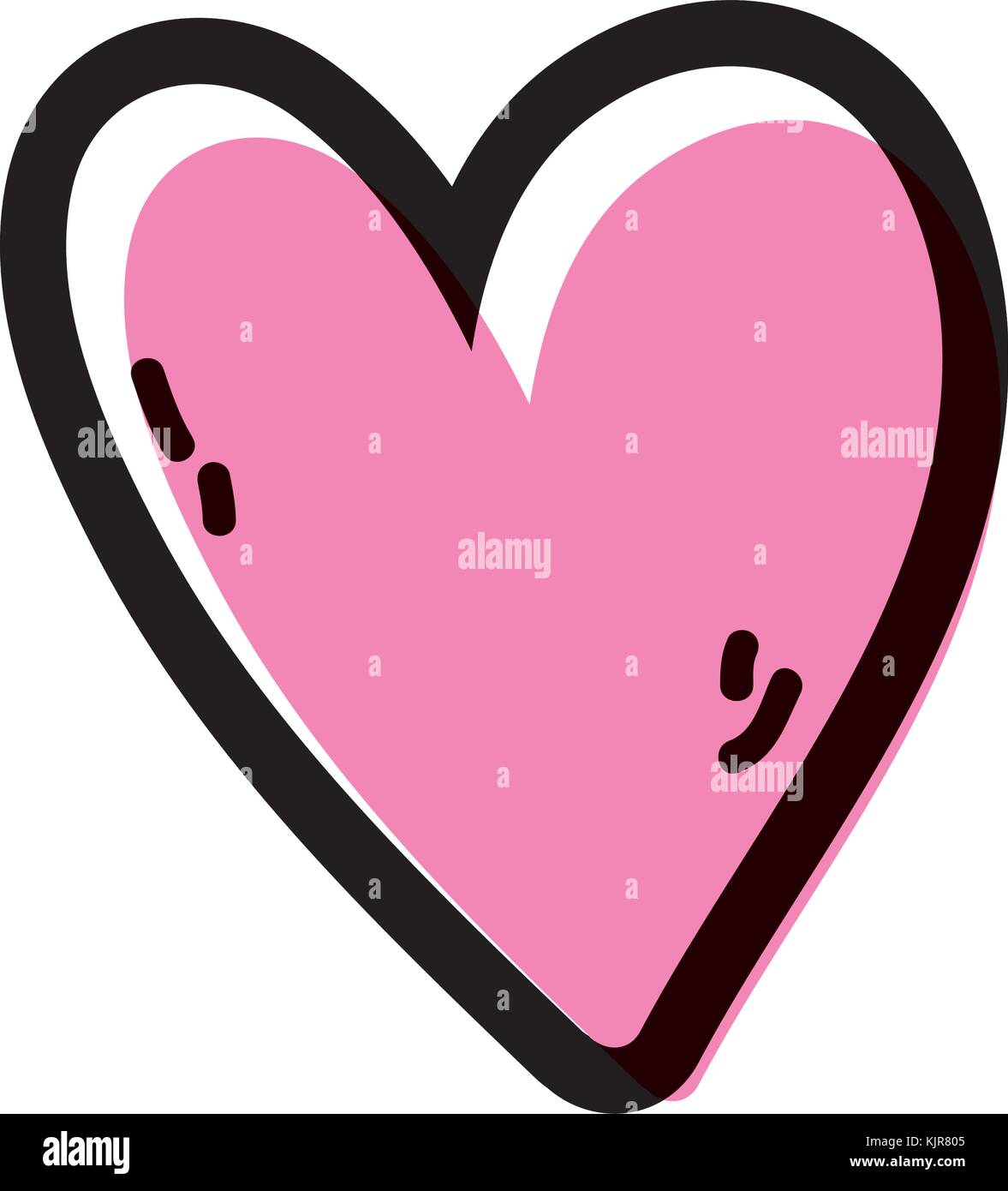 color heart symbol of love and passion Stock Vector Image & Art - Alamy