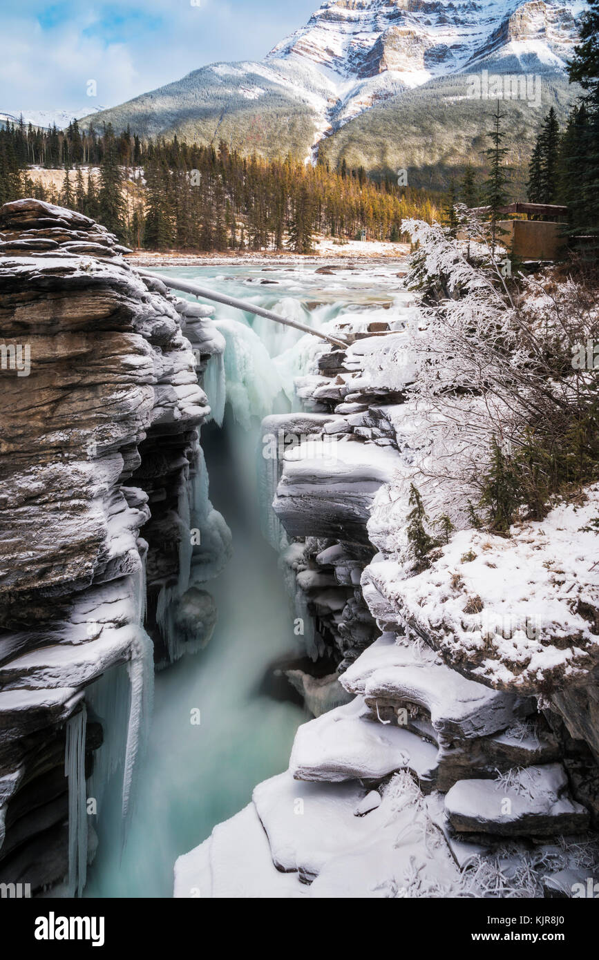 athabasca-falls-hi-res-stock-photography-and-images-alamy