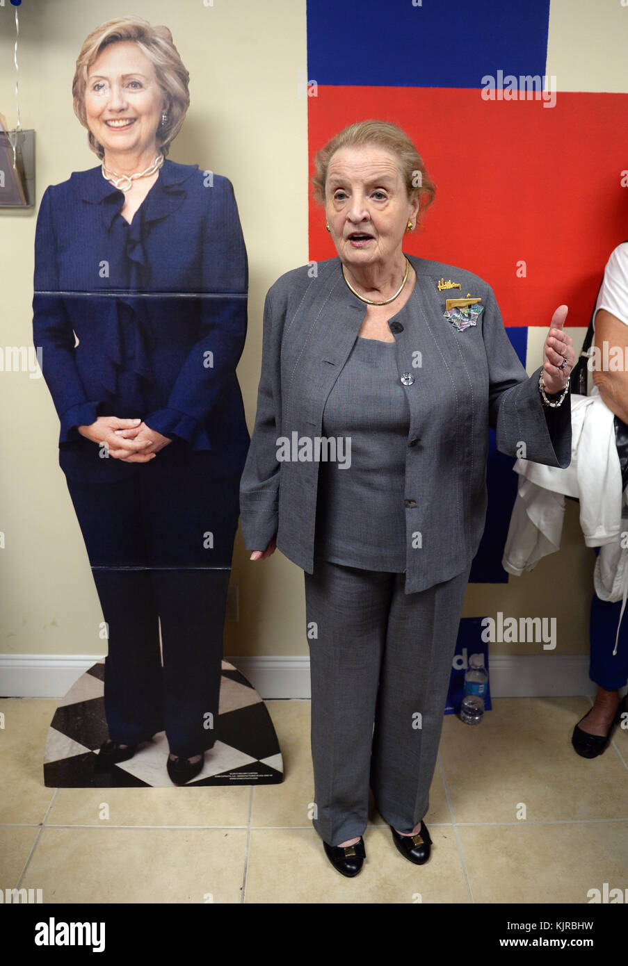 BOCA RATON, FL - OCTOBER 23: Former U.S. Secretary of State Madeleine ...