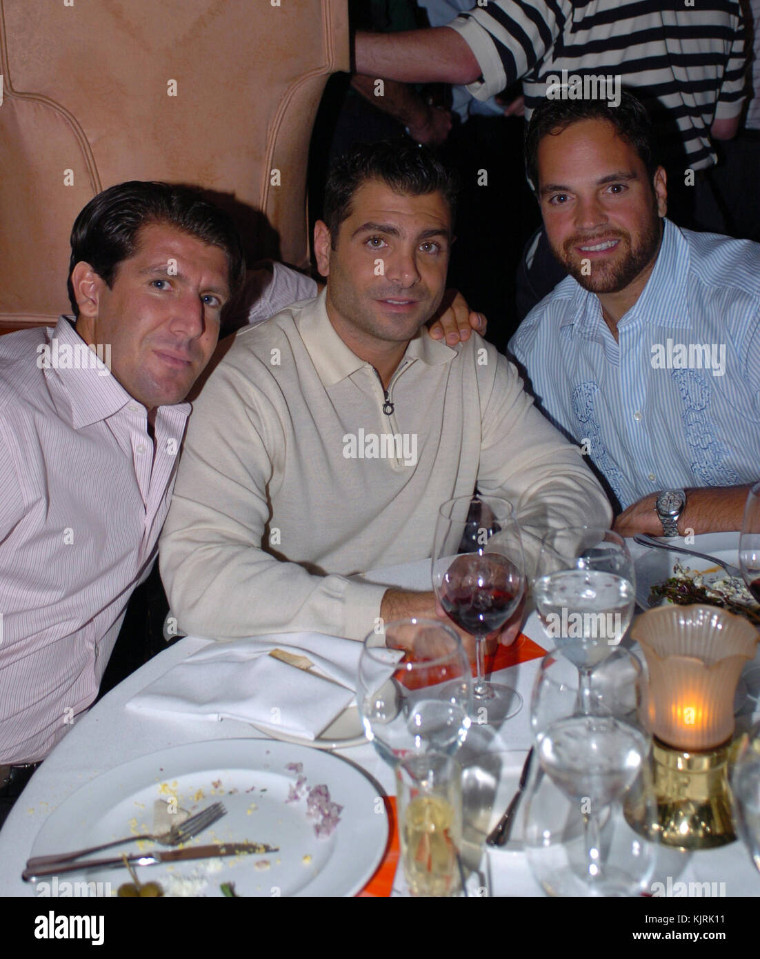 MIAMI BEACH, FL - MARCH 23: Former Heroin addict Michael Capponi The man dubbed Òthe godfather of Miami nightlifeÓ who is also the Chairman/CEO, of the Capponi Group as well as Co-Founder, of InList with partner Gideon Kimbrell was hospitalized after crashing his boat into a seawall at a U.S. Coast Guard station, authorities said Saturday. Surveillance video captured the boat carrying impresario Michael Capponi, 42, and his girlfriend barreling towards the barrier in Miami Beach Friday morning. Capponi, who reportedly suffered several broken bones, was recovering at Jackson Memorial Hospital. Stock Photo
