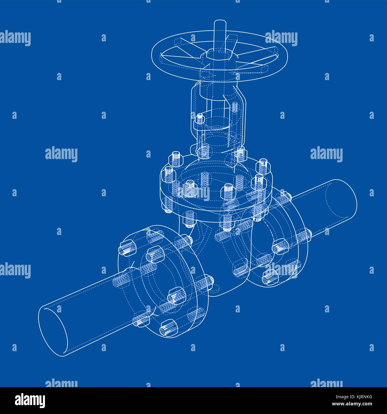 Industrial valve. Vector illustration Stock Vector Image & Art - Alamy