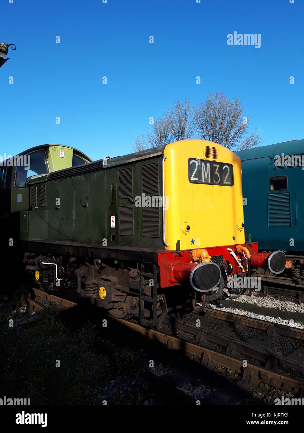 Vintage Heritage Diesel Trains South Devon Railway Diesel Gala 2017 Stock Photo