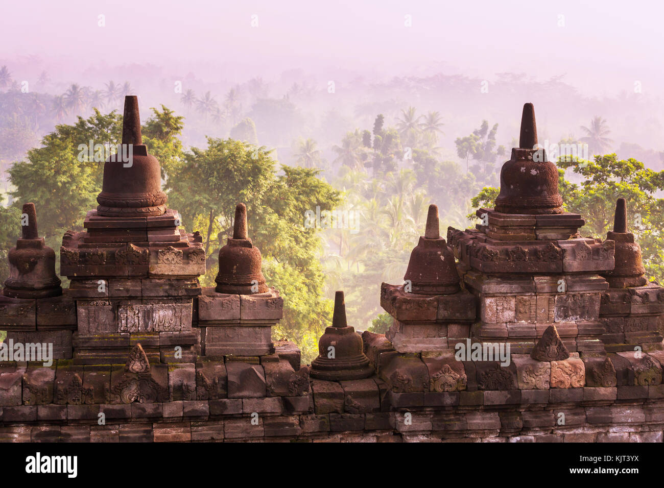 Borobudur Temple,Java, Indonesia Stock Photo - Alamy