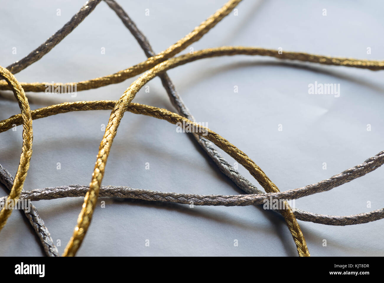 Gold twine hi-res stock photography and images - Alamy