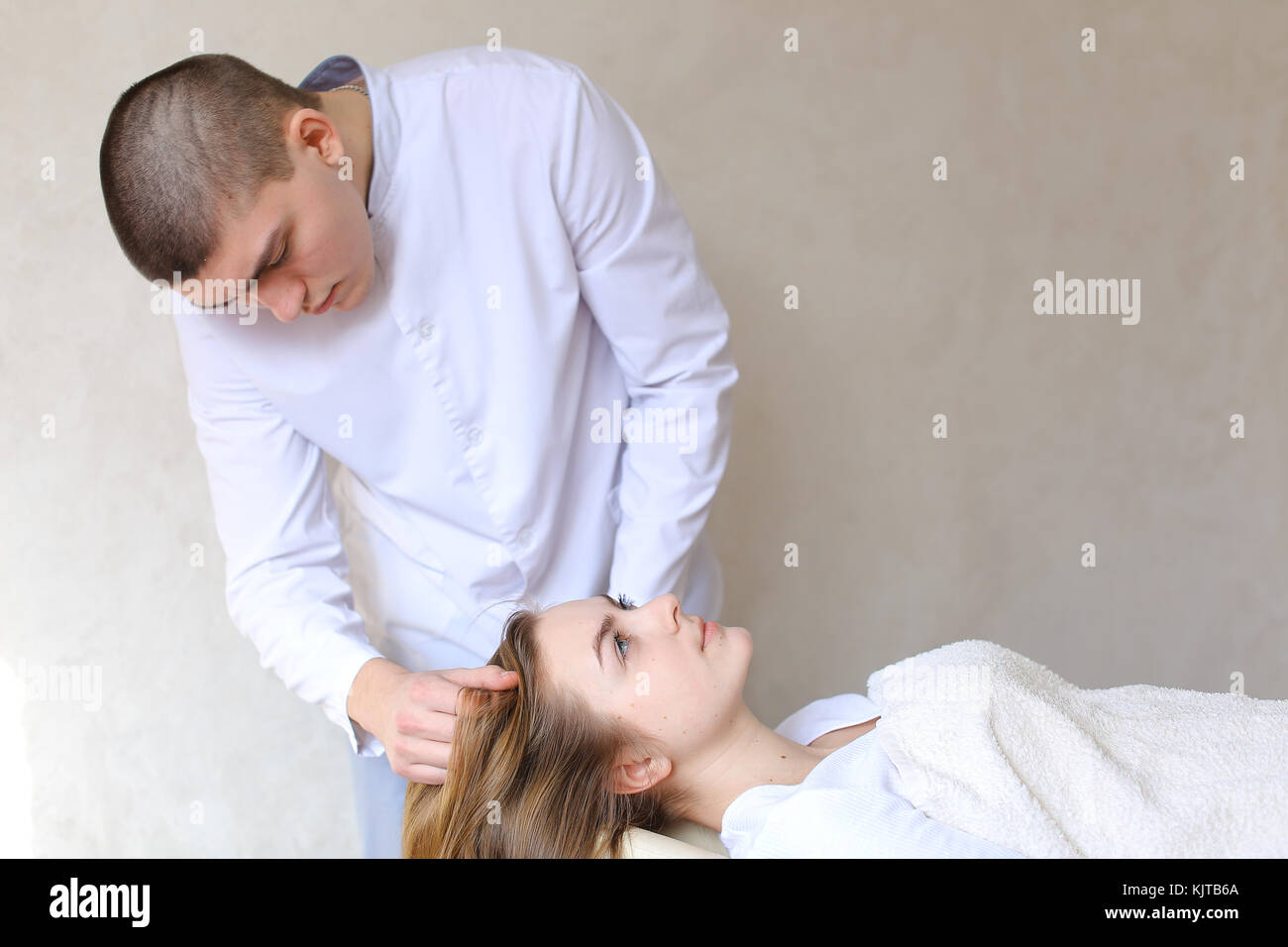 Girl Massage Boy