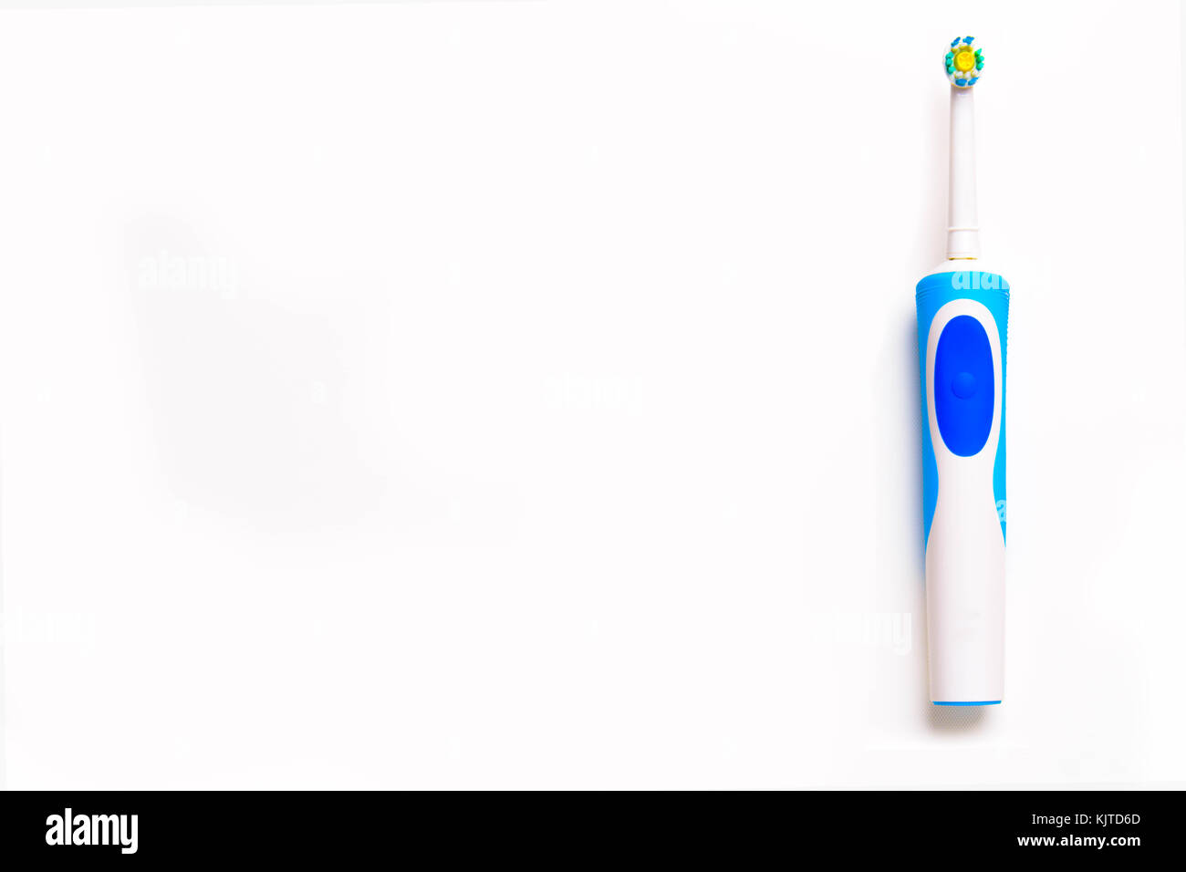 Electric toothbrush isolated on a white background. Oral hygiene Stock ...