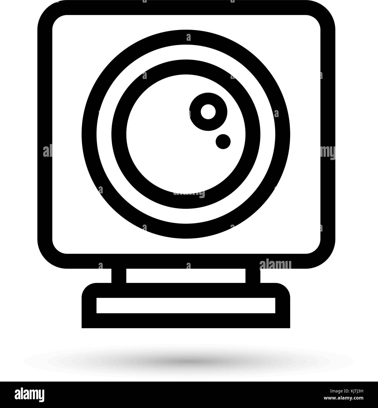 Camera desktop Stock Vector Images - Alamy