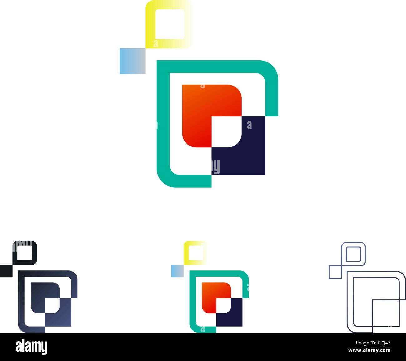 abstract squares background Stock Vector Image & Art - Alamy
